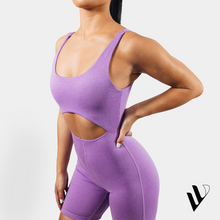 Load image into Gallery viewer, Purple Venus Playsuit
